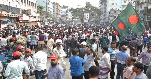 কাল ঢাকার যে দুই অংশে বিএনপির গণমিছিল